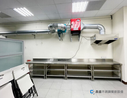 台中國稅局員工餐廳廚房抽排油煙設備
